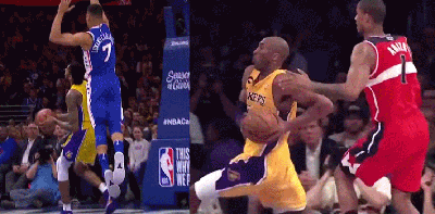nba最佳镜头-连败湖人激科比复出?带队止连败