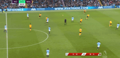 英超-热苏斯双响,曼城3-0狼队距利物浦4分