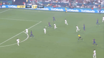 梅西再度攻破皇马大门