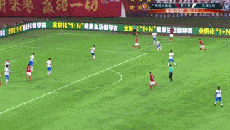 于汉超助攻郜林头球破门