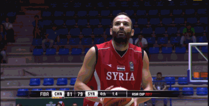 动图:叙利亚最后一罚不中!中国队艰难拿下