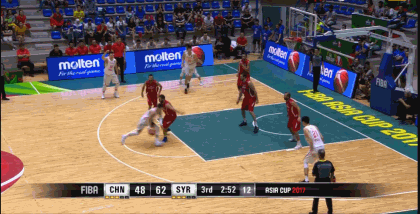 动图:李根左侧弧顶止血三分