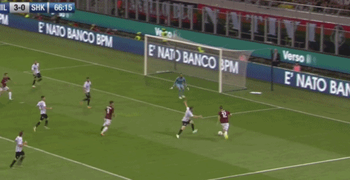 博里尼补射破门