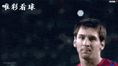 动图:梅西正宗帽子戏法