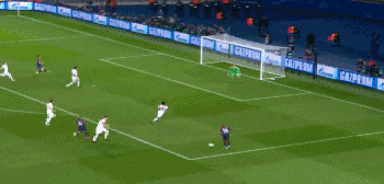 内马尔补射破门