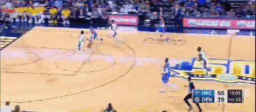 雷霆行云流水般快攻配合