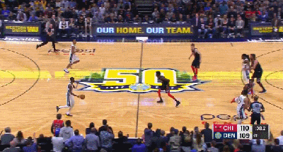 巴顿快速推进完成拉杆上篮准绝杀