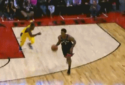 洛瑞助攻德罗赞空切暴扣