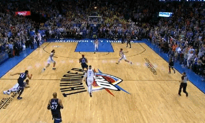 威金斯绝杀雷霆