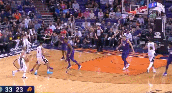 加盟掘金后首球,德文-哈里斯三分命中!