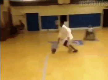 飞檐走壁式的上篮