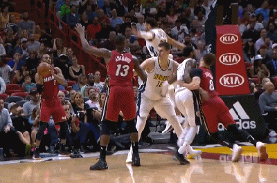 韦恩-艾灵顿&埃德里斯-阿德巴约（热火）