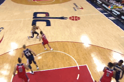 穆雷1挑3秀华丽拉杆上篮