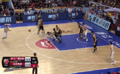 林志杰第8记三分，彻底杀死比赛