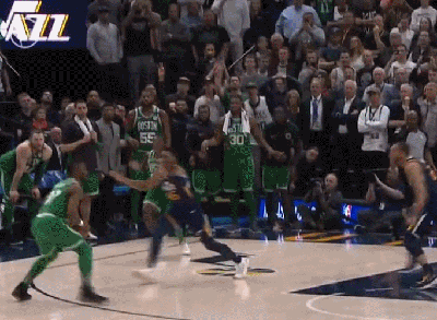 多角度回放布朗三分绝杀