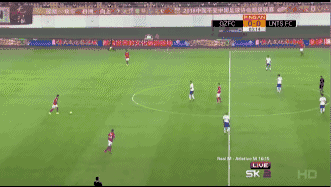 开场之后，鲁能非常注意对恒大双后腰的限制