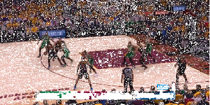 詹姆斯助飞南斯！