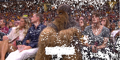 《星球大战》楚巴卡现身现场