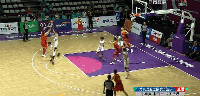 篮筐如大海!杨力维接球命中三分