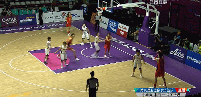 轻松写意!韩旭无视防守命中中投