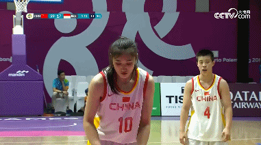 队花王雪朦罚球命中助中国队3节破百