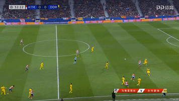 多特后场再次失误，马竞取得进球