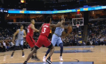 J-格林接球起飞,力拔山兮气盖世隔扣瓦兰