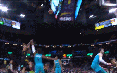 克拉克森自投自抢二次进攻打板命中