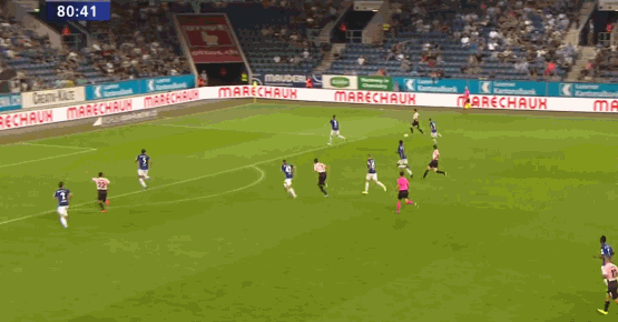 武磊全场比赛唯一一次突破