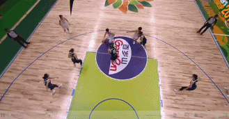 石小烨转身打板2+1