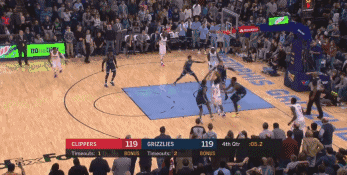 哈雷尔补篮准绝杀灰熊