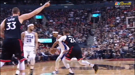 西蒙斯轻柔点篮补中骚气庆祝