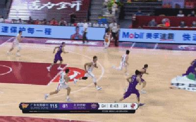 易建联反击上篮！成为CBA历史常规赛得分王
