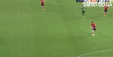 第14分钟，巴坎布破门，国安1-0领先