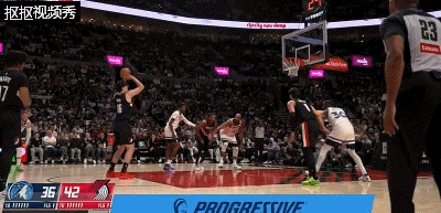 杨瀚森罚球拿到NBA生涯首分