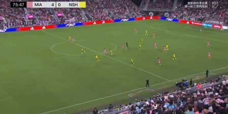 梅西直塞助攻阿连德破门达成400次助攻