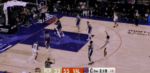 杨瀚森脚步单打马卢西奇命中