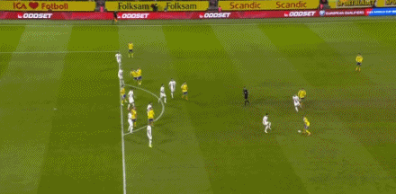 隆格伦凌空抽射破门，瑞典1-1斯洛文尼亚