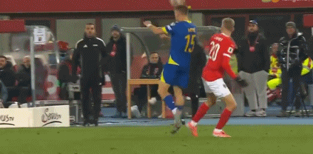 莱默尔破门但球队推人犯规在先进球无效