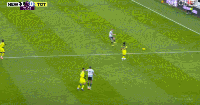 吉马良斯破门，纽卡斯尔联1-0热刺