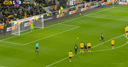 B费点球破门，曼联4-1狼队