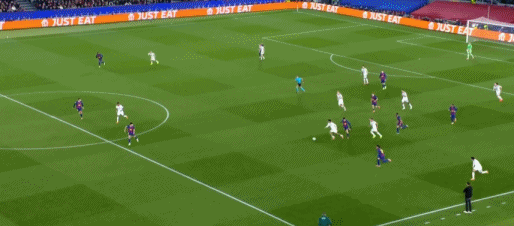 克瑙夫破门，巴塞罗那0-1法兰克福