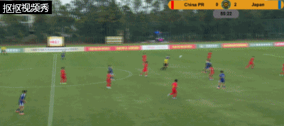 矶部怜梦单刀破门，中国0-3日本