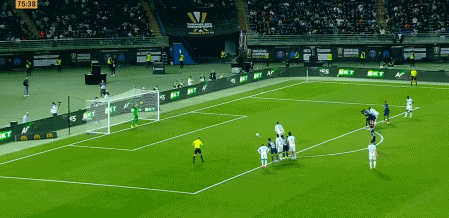 格林伍德主罚点球命中，巴黎圣日耳曼1-1马赛