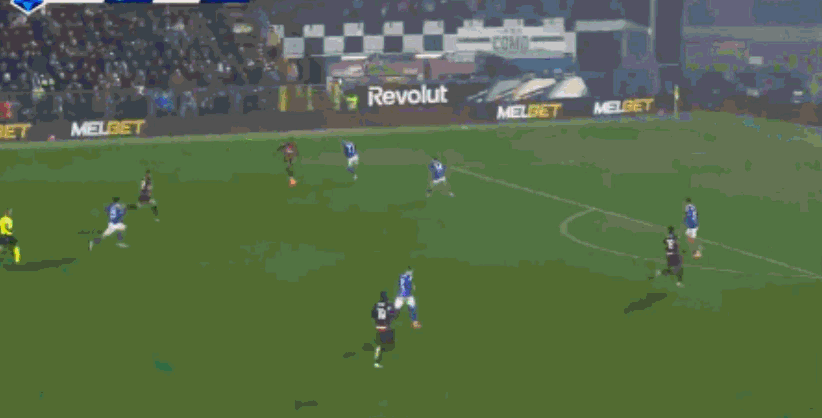 拉比奥低射破门，AC米兰22-1科莫