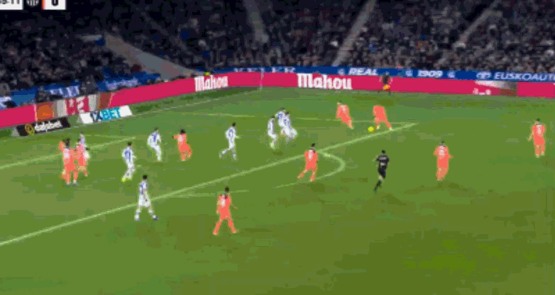 亚马尔助攻拉什福德头球破门，皇家社会1-1巴塞罗那