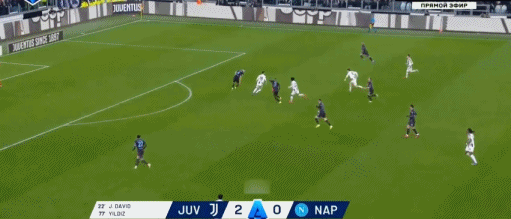 科斯蒂奇远射破门，尤文图斯3-0那不勒斯