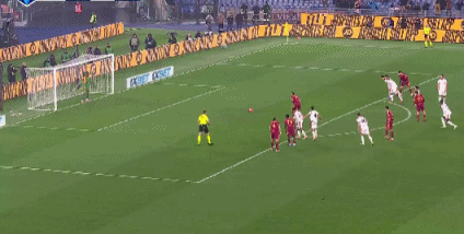 佩莱格里尼主罚点球命中，罗马1-1AC米兰