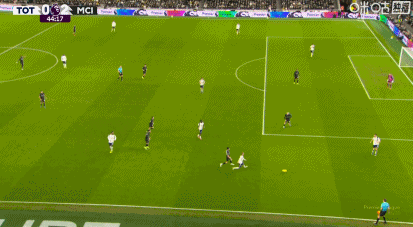 塞梅尼奥直面门将轻松破门，热刺0-2曼城