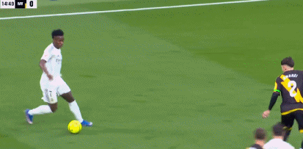 维尼修斯内切兜射破门，皇马1-0巴列卡诺